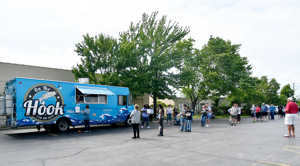 On the Hook food truck on Thursday, May 14, 2020, on Business Loop 70.